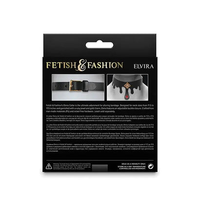 Fetish & Fashion Elvira Collar - Bondage Collar NS Novelties