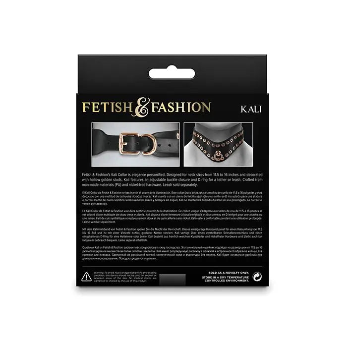 Fetish & Fashion Kali Collar - Bondage Collar NS Novelties