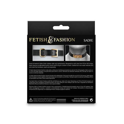 Fetish & Fashion Sadie Collar - Bondage Collar NS Novelties
