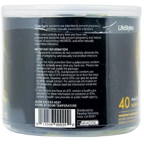 Lifestyles SKYN Condom - Bowl of 40 Lifestyle