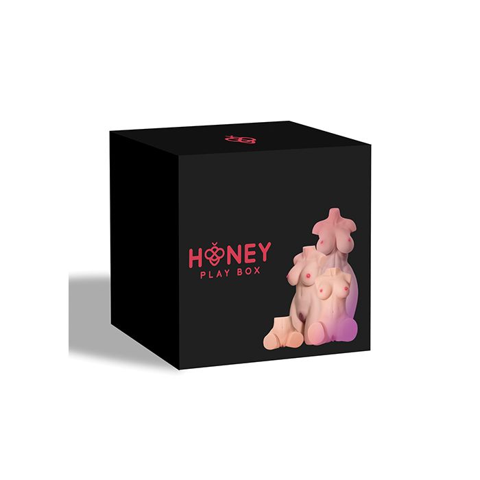 Mara Realistic Chest & Buttocks Adult Torso Sex Doll Honey Play Box