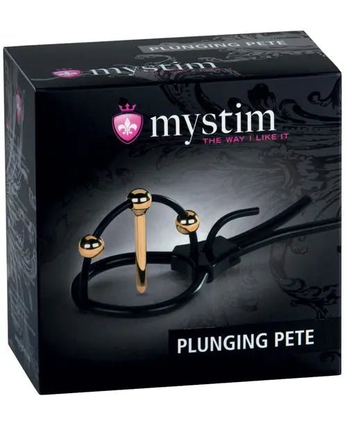 Mystim Plunging Pete w/Corona Strap & Urethral Sound Mystim