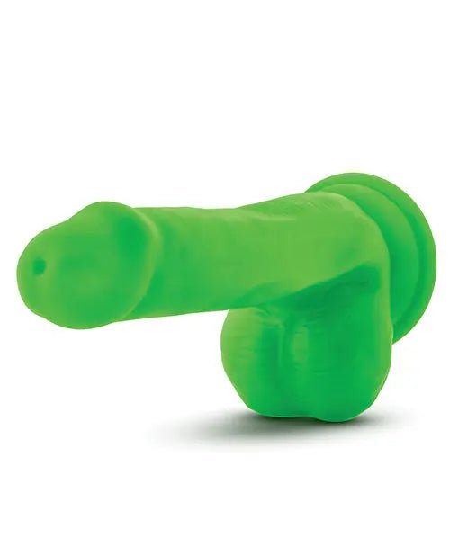 Neo 6" Dual Density Realistic Dildo with Balls Blush