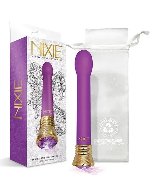 Nixie Mystic Wave Satin Bulb Vibe 10 Function - Vibrator Nixie