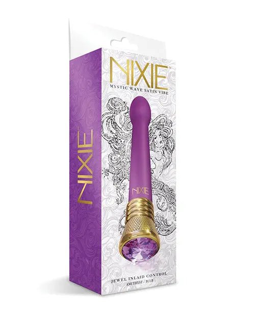 Nixie Mystic Wave Satin Bulb Vibe 10 Function - Vibrator Nixie