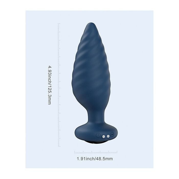 Noah App-Controlled Rotating Butt Plug - Anal Vibrator Honey Play Box