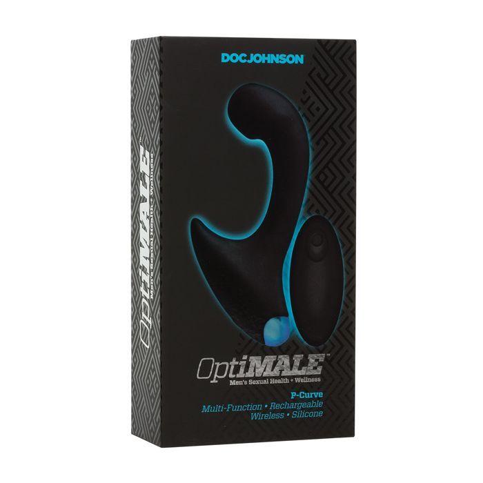 OptiMale Vibrating P Massager with Wireless Remote - Anal Vibrator Doc Johnson's