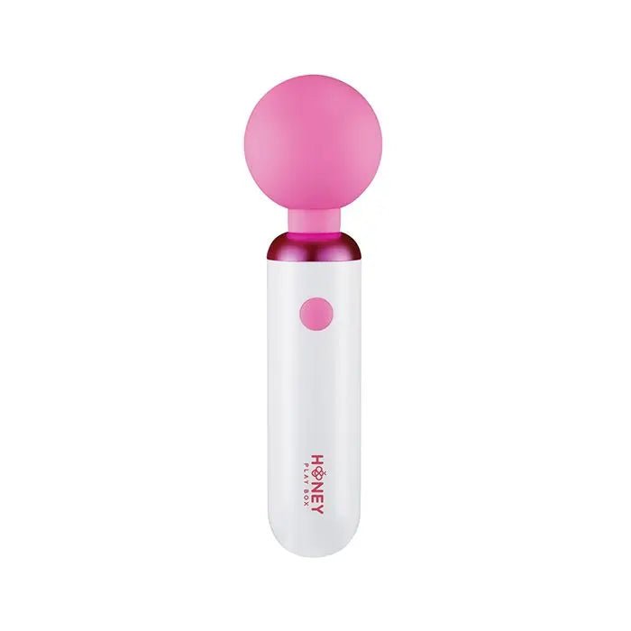 Pomi Wand Clit Tease Vibrating Wand Honey Play Box