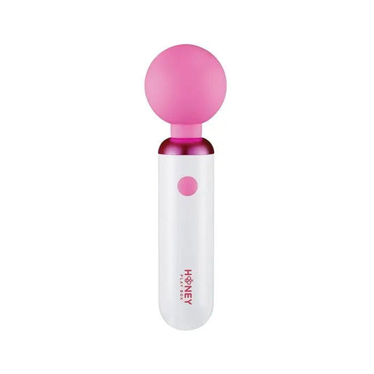 Pomi Wand Clit Tease Vibrating Wand Honey Play Box