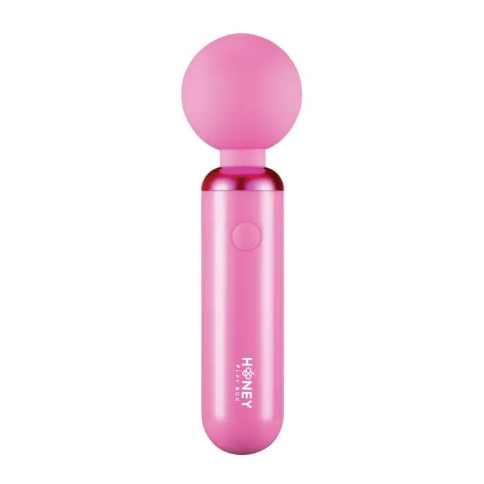 Pomi Wand Clit Tease Vibrating Wand Honey Play Box