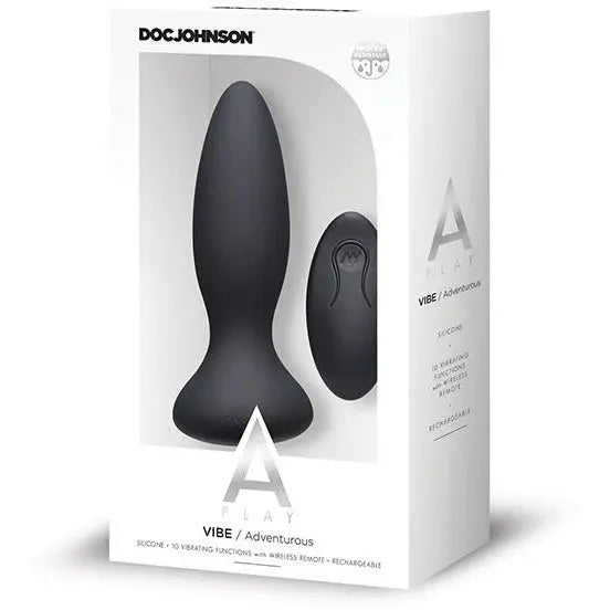 Rechargeable Silicone Adventurous Anal Plug - Vibrating Butt Plug Doc Johnson's