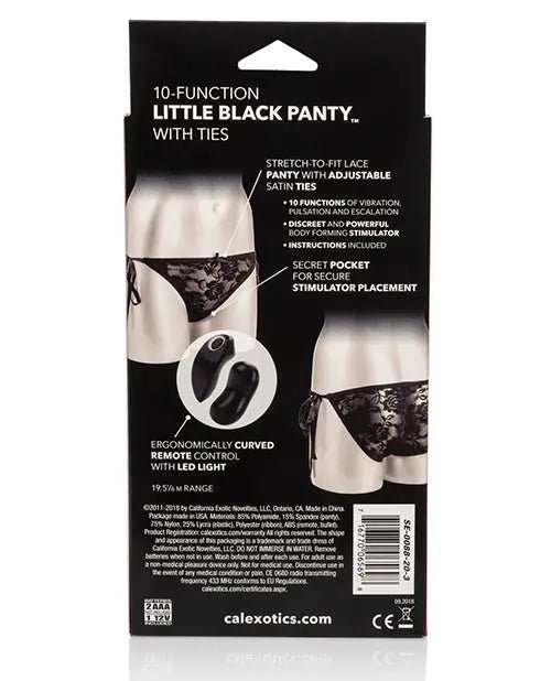 Remote Control Little Black Panty Jack Rabbit
