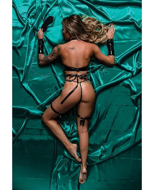Role Play Bondage Baddie 7 pc Set - Lingerie BodyZone
