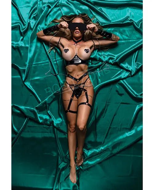 Role Play Bondage Baddie 7 pc Set - Lingerie BodyZone
