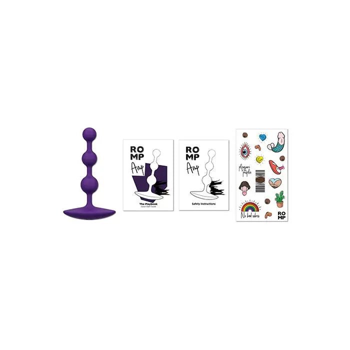 ROMP Amp Flexible Anal Beads We-vibe