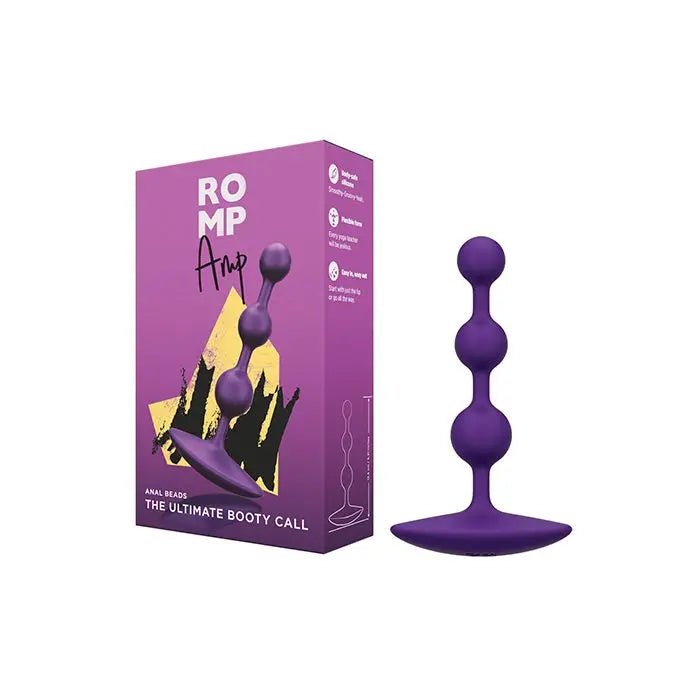 ROMP Amp Flexible Anal Beads We-vibe