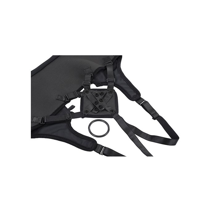 Saffron High Waisted Strap-On Corset - Strap On Harness Sportsheets International