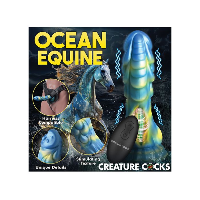 Sea Stallion Vibrating Dildo with Remote - Creature Dildo Creature Cocks