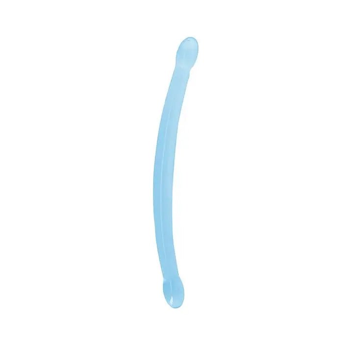 Shots RealRock Crystal Clear 17" Double Headed Dildo RealRock