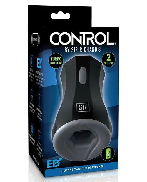 Sir Richards Control Silicone Twin Turbo Stroker Sir Richards