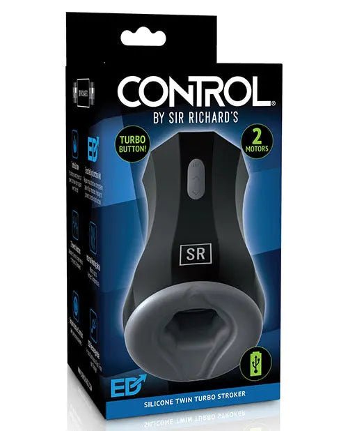 Sir Richards Control Silicone Twin Turbo Stroker Sir Richards