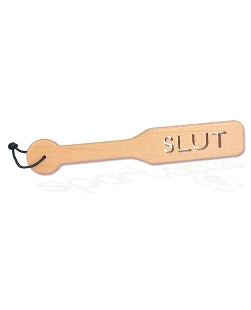 Spartacus Zelkova Wood Paddle - 32 cm Slut Bondage Paddle Spartacus