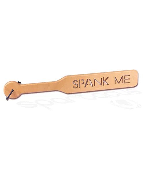 Spartacus Zelkova Wood Paddle - 40 cm Spank Me Bondage Paddle Spartacus