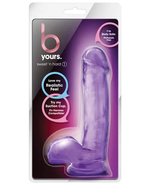 Sweet n Hard Realistic Dildo with Suction Cup Blush