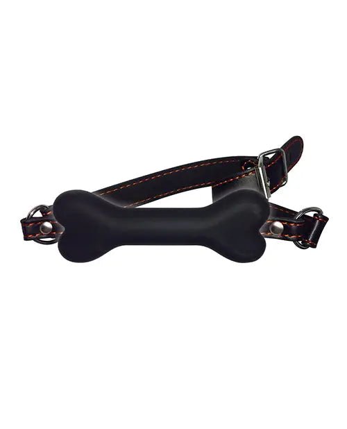 The 9's Orange is the New Black Silicone Bone Ball Gag Orange