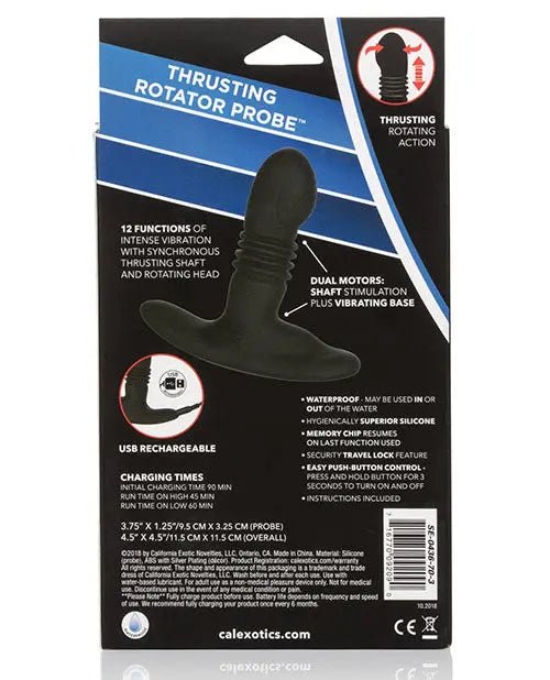 Thrusting Rotator Anal Probe - Anal Vibrator Eclipse