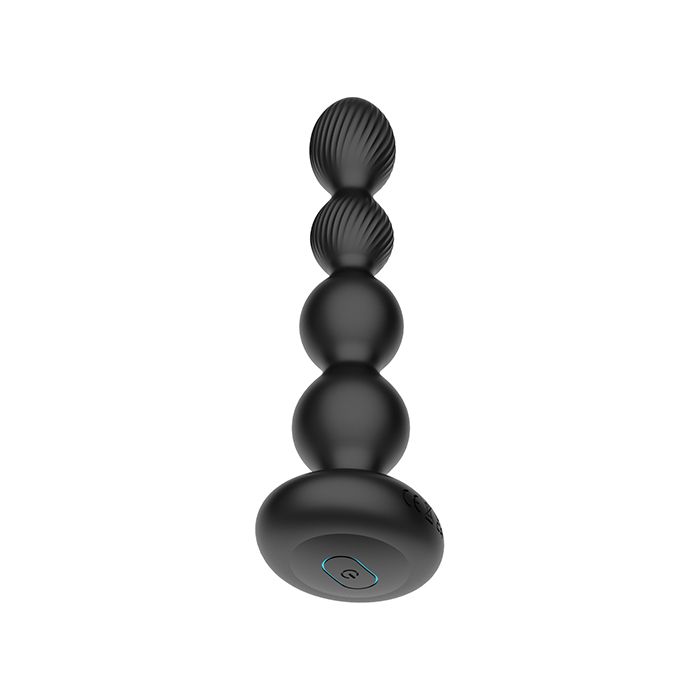 Tornado Probe Rotating & Vibrating Beaded Butt Plug Nexus