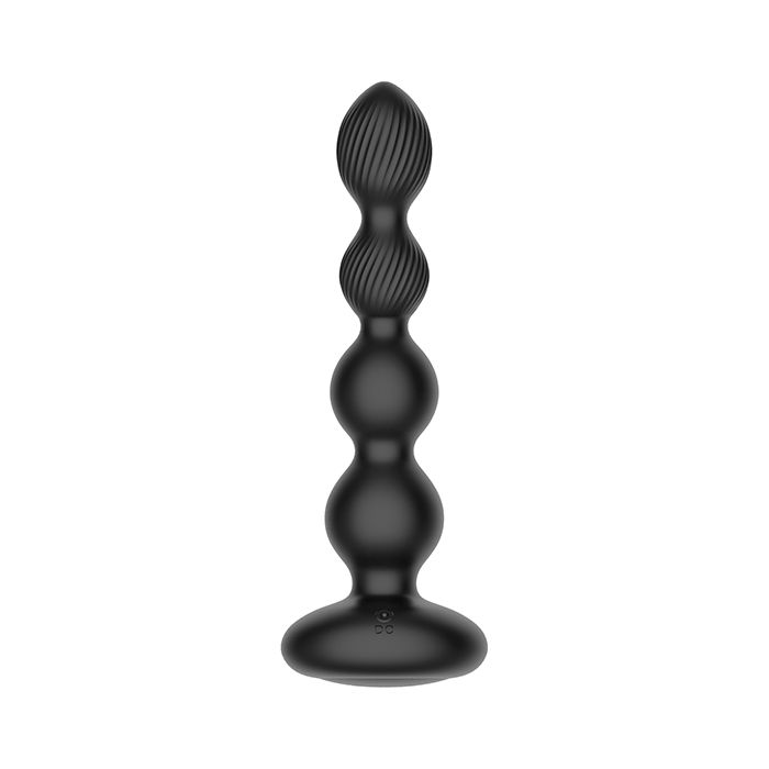 Tornado Probe Rotating & Vibrating Beaded Butt Plug Nexus