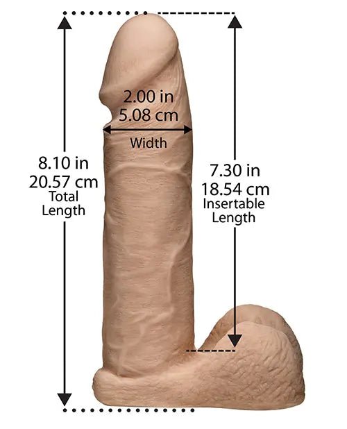 Ultra Harness 2 with Ultraskyn Strapon Dildo Vac-U-Lock