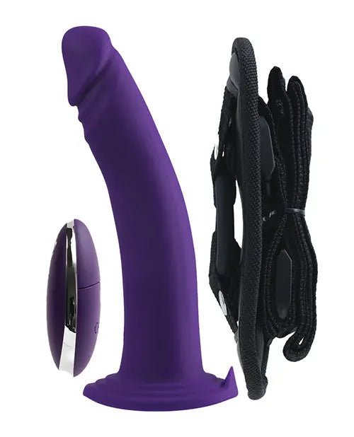 VeDo Diki Rechargeable Vibrating Dildo with Harness VeDO