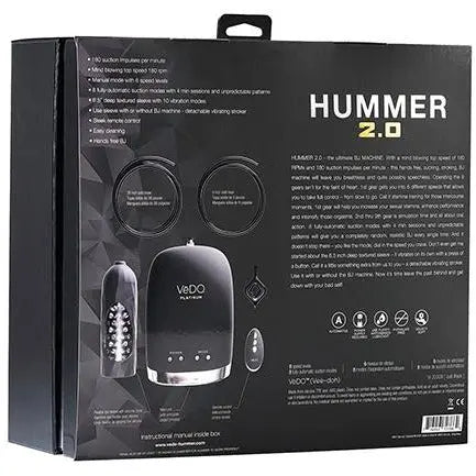 VeDO Hummer 2.0 Masturbator -Stoker Hummer