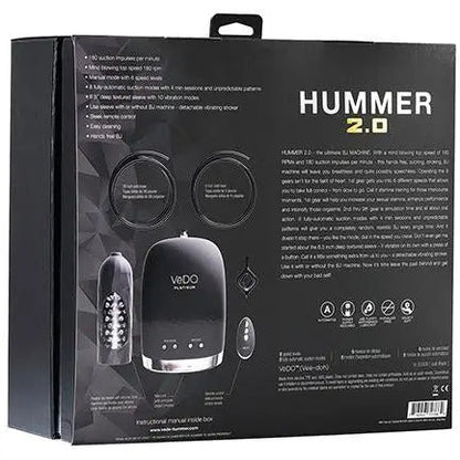 VeDO Hummer 2.0 Masturbator -Stoker Hummer