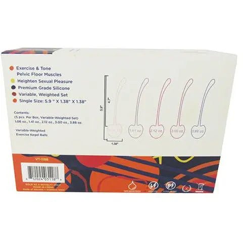 Voodoo Cherry Kegel Balls Weight Pack - Pack of 5 Voodoo
