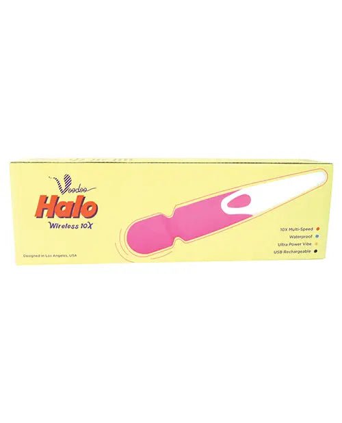 Voodoo Halo Wireless 10X Vibrating Wand Voodoo