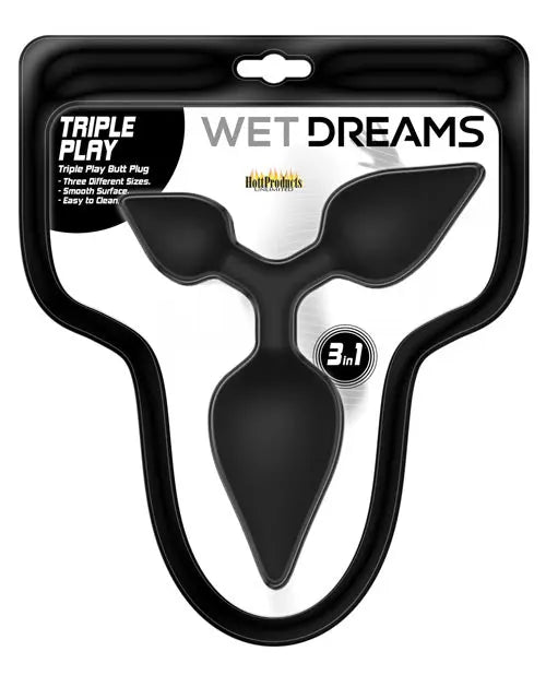 Wet Dreams Triple Play Anal Plug Passion Plug Wet Dreams Triple Play Anal Plug Passion Plug