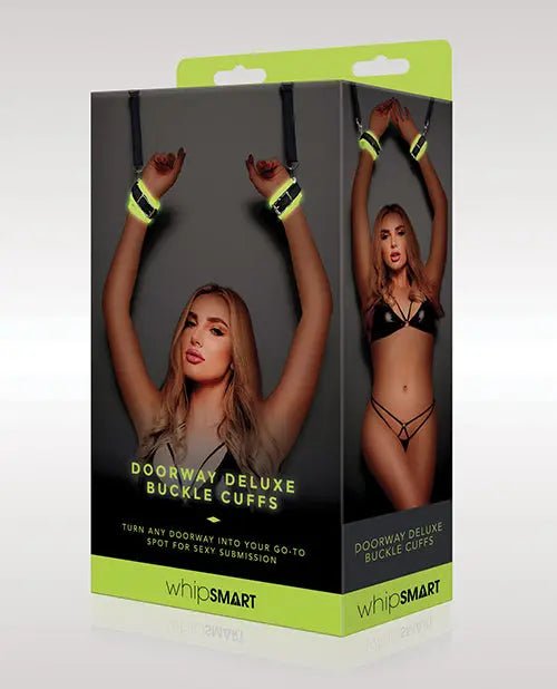 Whip Smart Glow in the Dark Deluxe Buckle Cuffs Whip Smart