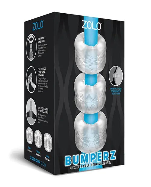 ZOLO Bumperz Squeezable Male Stroker Set zolo