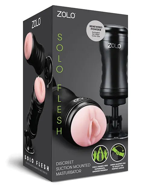 Zolo Solo Flesh Hands Free Masturbator - Stroker zolo
