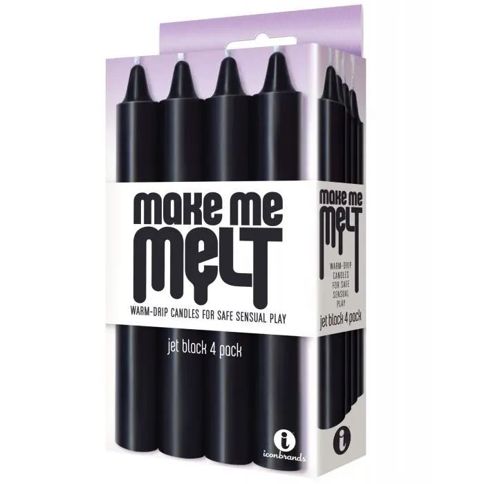 Black Fetish Drip Candles - Make Me Melt 9' Candles Icon