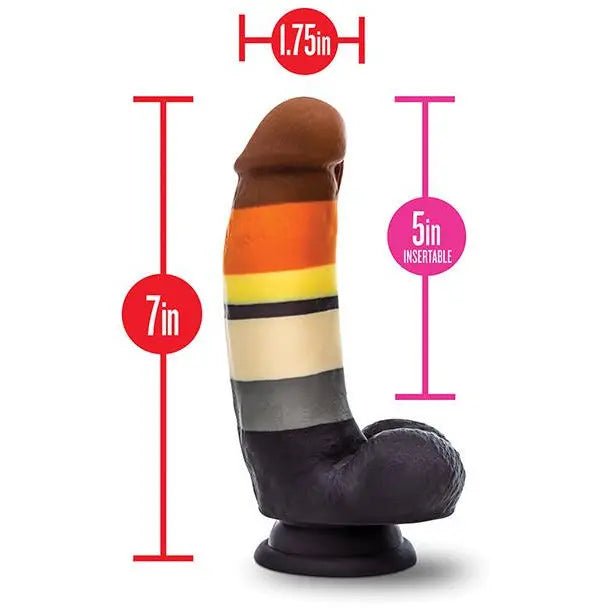 Blush Avant Bear Pride P9 Dildo - Bear Blush