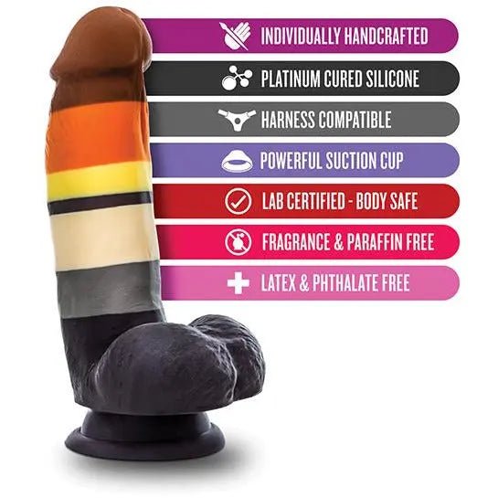 Blush Avant Bear Pride P9 Dildo - Bear Blush