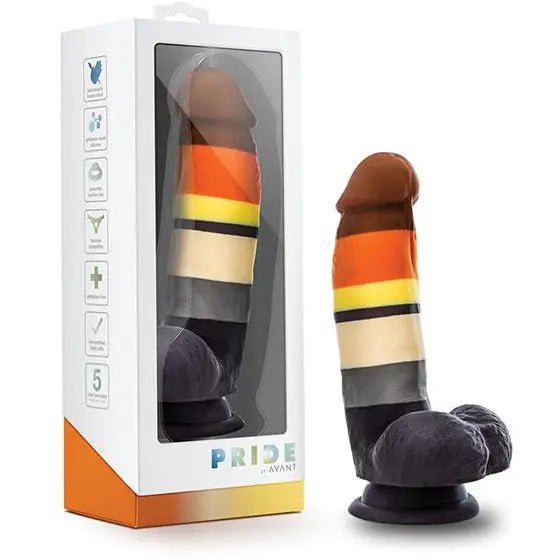 Blush Avant Bear Pride P9 Dildo - Bear Blush