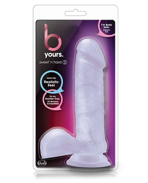 Blush B Yours Sweet n Hard 7 inch Dildo with Suction Cup Blush