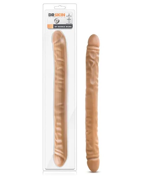 Blush Dr. Skin 18" Double Dildo Blush