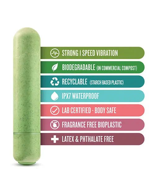 Blush Gaia Eco Friendly Bullet Vibrator - Small Vibrator Blush