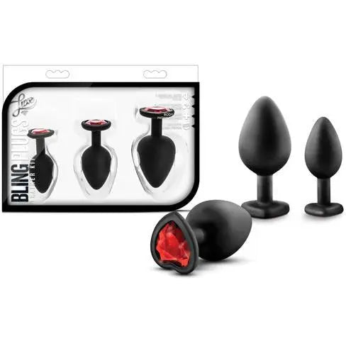 Blush Luxe Bling Plugs Training Kit Blush